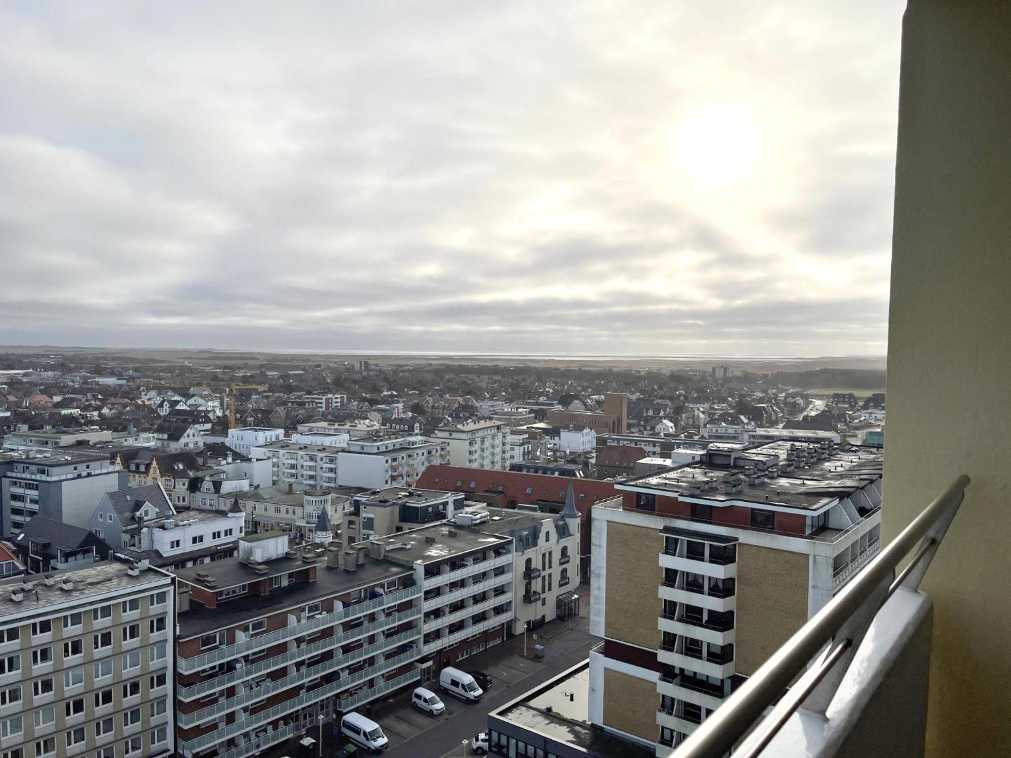Haus Metropol App 327 Mit Meerblick Und Cityblick 3 Balkone 韦斯特兰 外观 照片