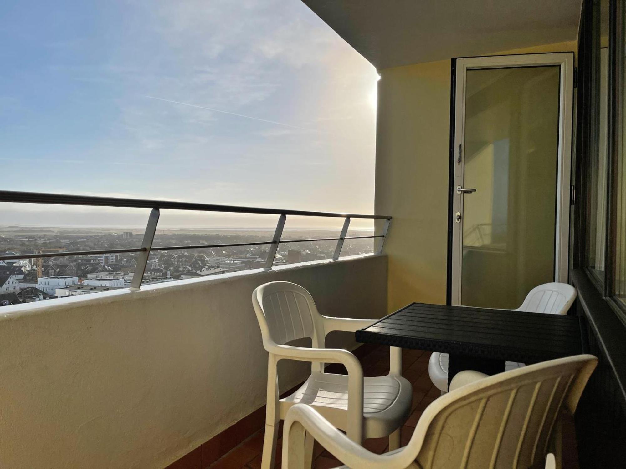 Haus Metropol App 327 Mit Meerblick Und Cityblick 3 Balkone 韦斯特兰 外观 照片