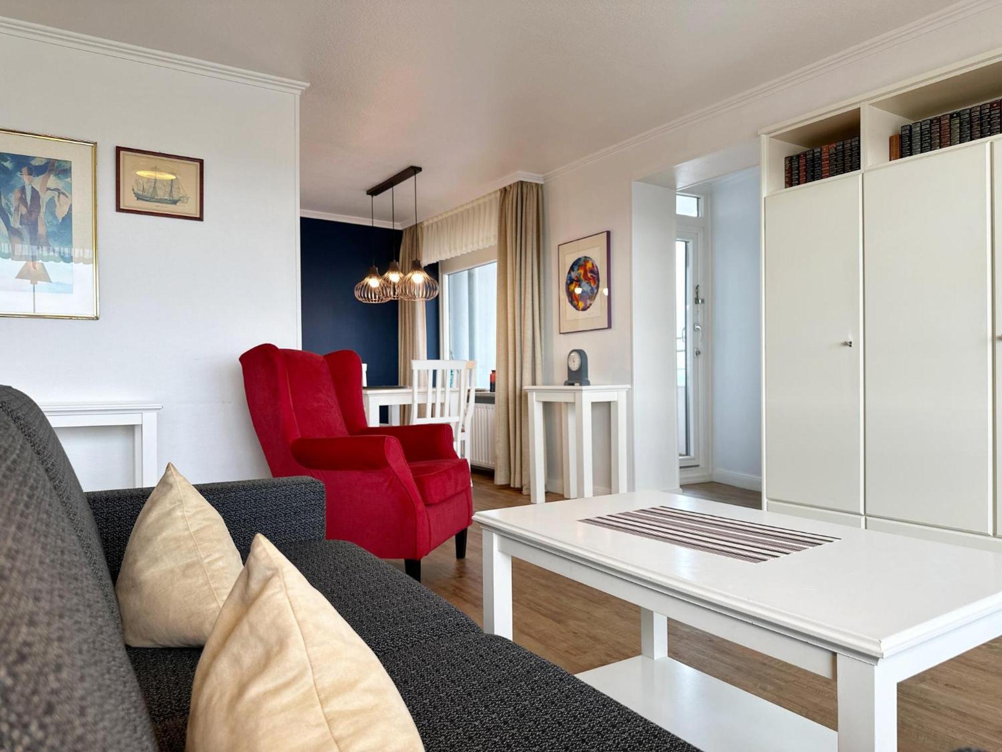 Haus Metropol App 327 Mit Meerblick Und Cityblick 3 Balkone 韦斯特兰 外观 照片