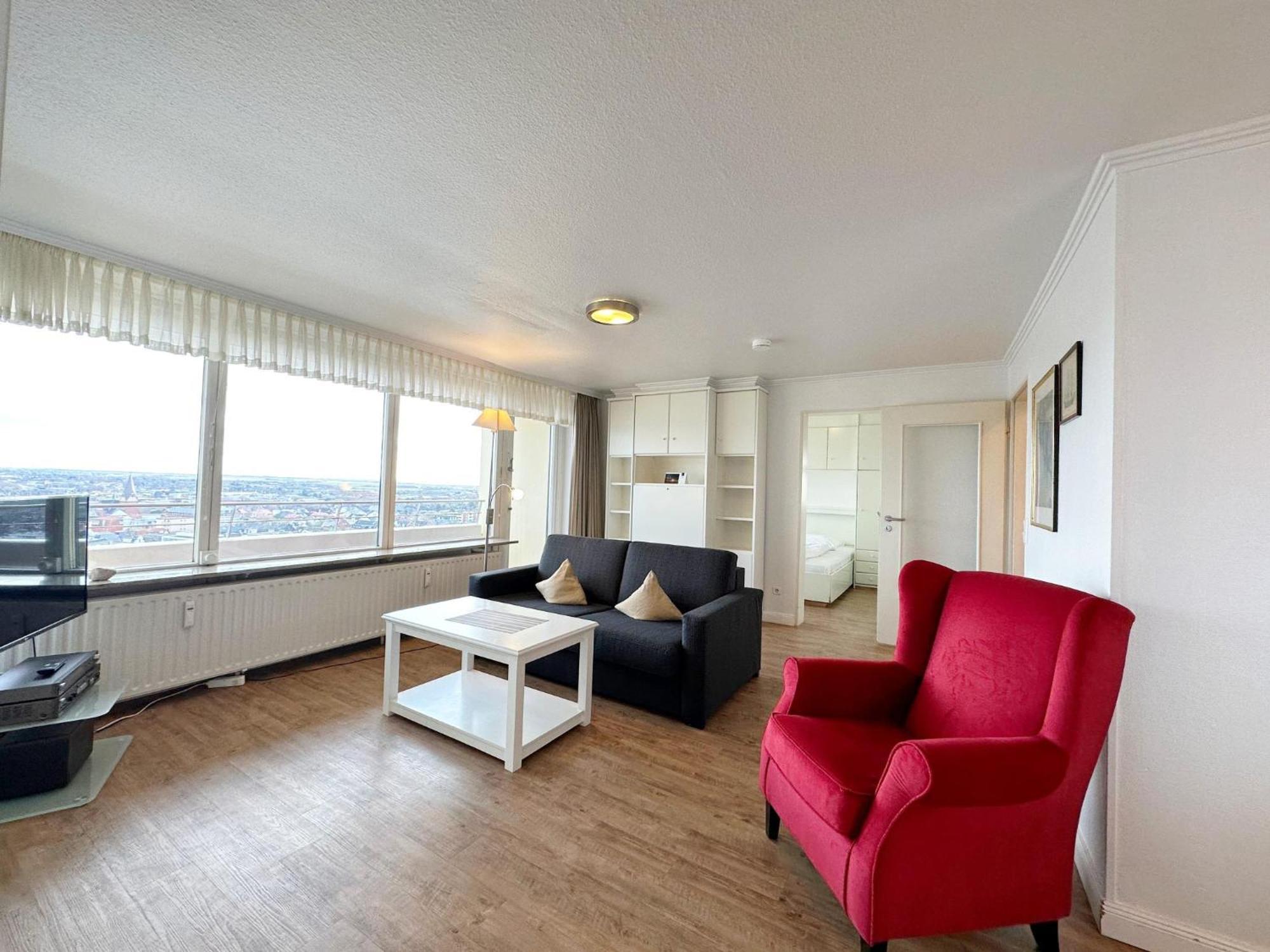 Haus Metropol App 327 Mit Meerblick Und Cityblick 3 Balkone 韦斯特兰 外观 照片